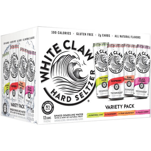 White Claw Hard Seltzer Variety Pack #1 12 Pack