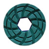 GlossFire-F (Toro F) Flat Edge Resin Polishing Wheel, 6", 30 Grit