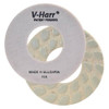V-Harr Felt Backed Diamond Polishing Pad, 7", 800 Grit