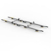 Omni Cubed Slim Slab Saver S3, 2 Rail (S3-2A-19), Auto