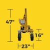 No Lift Manual Tilt Cart
