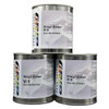 Grip Crystal Bond Vinyl Ester Adhesives, three metal cans labeled Vinyl Ester V-1, V-5, and V-9 with product details.