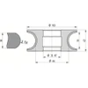 Diamut V33 R15 - Pos 6, ID 60x35 Bore, Flash White Polish Profile Wheel