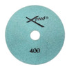 Xpeed GK 7-Step Metal Chip Wet Diamond Polishing Pad, 4 In, 400 Grit