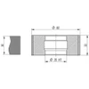Diamut Z33 - Pos 2, OD 80x35 Bore, HYS Continuous Diamond Profile Wheel