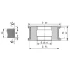 Diamut X20 - Pos 4, OD 80x35 Bore, HYS Continuous Diamond Profile Wheel