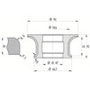 Diamut AFR33 R15 R3 CNC Profile Wheel