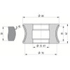 Diamut AK2 33 R30 CNC Profile Wheel - 80