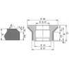 Diamut E33 B11.5 CNC Profile Wheel - 80