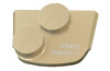 Quick Change 2-Buttons Trapezoid Pads For X-Hard Concrete