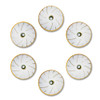 FIMAD Predator White Resin Bond Inline Wheels