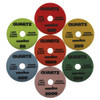 Weha 7-Step Quartz Wet Diamond Polishing Pads 4"