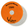 Viper White Resin Wet 7-Step Polishing Pad 5 in, Orange, 1500 Grit