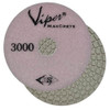 Viper 7-Step MaxCrete Dry Polishing Pad For Concrete, 3 in, 3000 Grit
