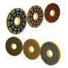 Alpha Twincur GEM-V Polishing Wheel, 6 in, 100 Grit