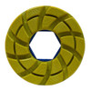 GlossFire-F (Toro F) Flat Edge Resin Polishing Wheel, 5 in, 500 Grit