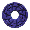 GlossFire-F (Toro F) Flat Edge Resin Polishing Wheel, 6 in, Buff Grit