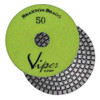 Viper 7-Step Diamond Granite Wet Polishing Pad, 4 in, 50 Grit