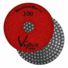 Viper 7-Step Diamond Granite Wet Polishing Pad, 4 in, 100 Grit