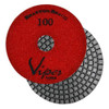 Viper 7-Step Diamond Granite Wet Polishing Pad, 3 in, 100 Grit
