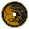 Scorpion Continuous Rim Wet Diamond Tile Blade, 8 in