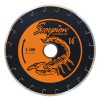 Scorpion J-Slot Continuous Rim Wet Diamond Tile Blade, 14 in