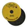 BBI 2 7-Step Wet Polish Pad 4 in, 200 Grit, Yellow