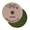 BBI 2 7-Step Wet Polish Pad 4 in, 3000 Grit, White