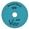 Viper 7-Step Diamond Granite Dry Polishing Pad, 4 in, 400 Grit