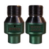 Apexx Reverse Adapter 2 in 1/2 Gas to M12 Green