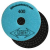 BBI 7-Step Wet Polish Pad 4 in, 400 Grit, Lt. Blue