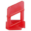 Raimondi Tile Leveling System, Breakaway Clips 1/8 in, (Qty of 25)0 (LS250CLIP18)