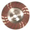 Talon Resin Filled Dry Diamond Cup Wheel, 4 in, Fine