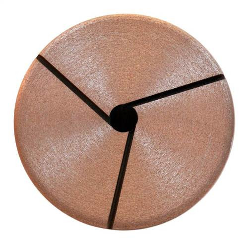 GlossFire-B (Toro B) Multi Edge Copper Polishing Wheel, 5", 100 Grit