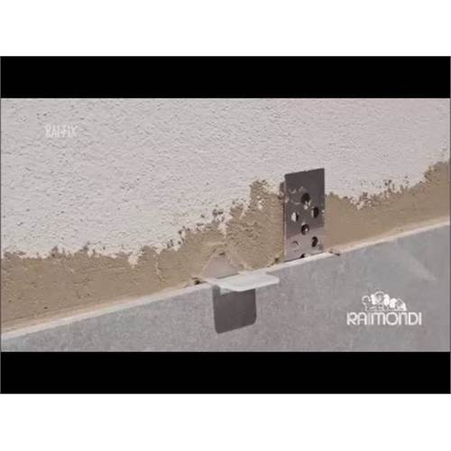 Raimondi Stainless Steel Anchors For 3/8" Thick Tile, 120 Qty (LTAT120)