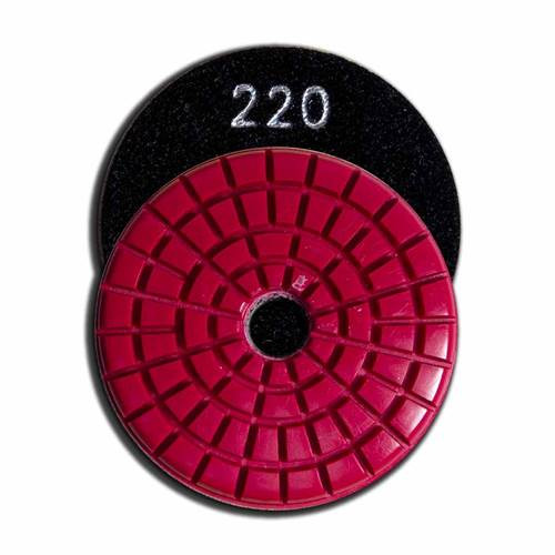 Majestic Triple Thick Resin Pad, 3 in, 220 Grit