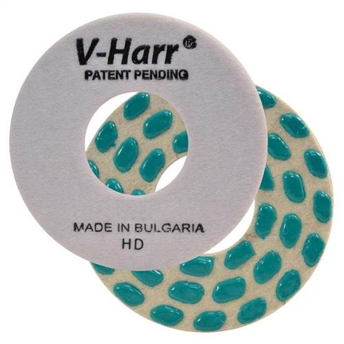 V-Harr Felt Backed Polishing Pad, 5", 50 Grit