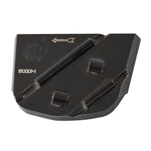 Quick Change PCD Trapezoid Segment With Sacrificial Bars