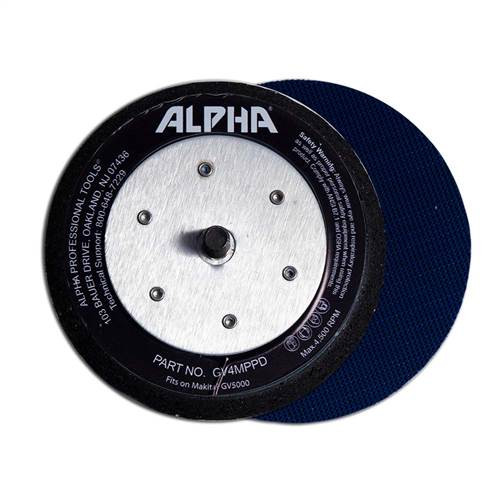 Alpha GV Back-Up Pad, 4"