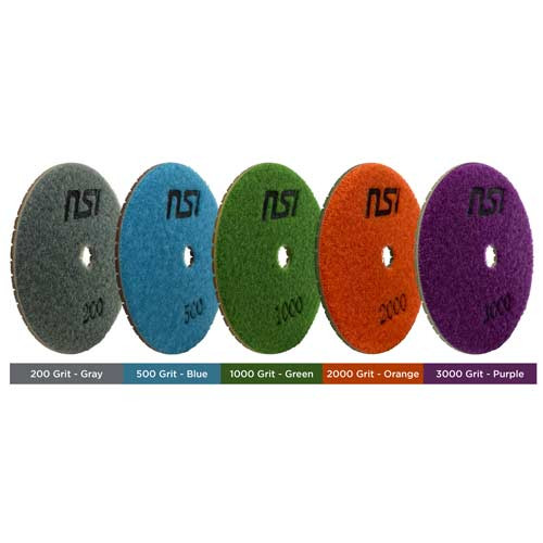NSI Solutions Redeemer Resin Pad, 3000 Grit, 4 in