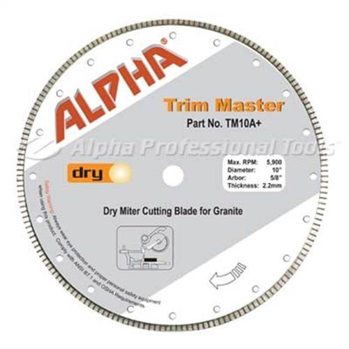 Alpha Trim Master Blade, 10"