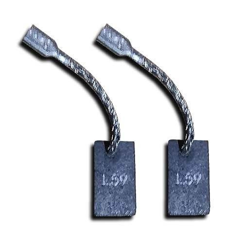 Flex Carbon Brush, LE14 Set/2 - two carbon brushes with flexible cords for electric tools.