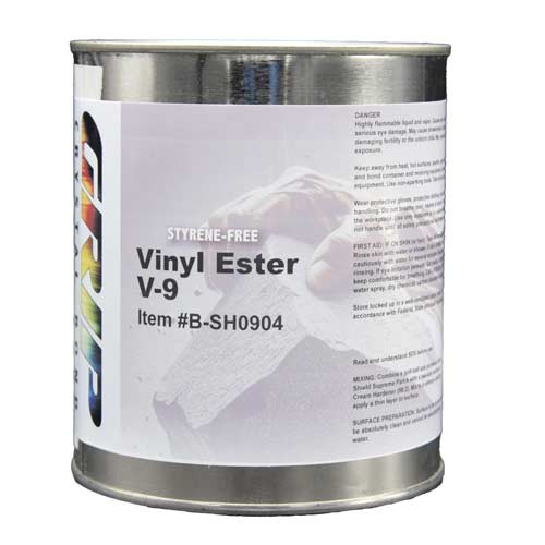 Grip Crystal Bond Vinyl Ester V-9 Knife Grade Adhesive, 1 qt
