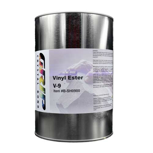 Grip Crystal Bond Vinyl Ester V-9 Knife Grade Adhesive, 1.25 Gal, 1 can