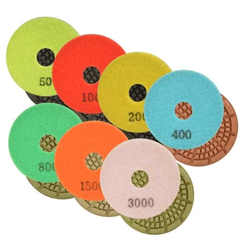 Majestic Diamond Granite Polishing Pads,  3-1/2"
