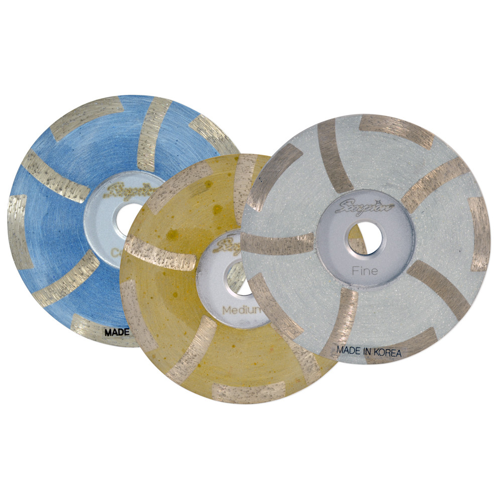 Scorpion Resin Filled Diamond Cup Wheels 4"