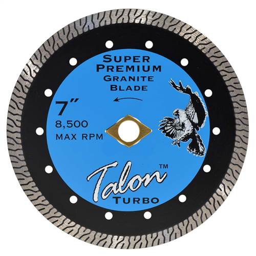 Talon Super Premium Dry Turbo Granite Blade, 7 in