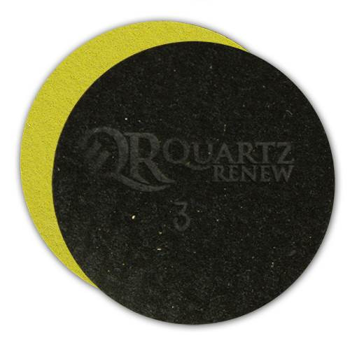 Quartz Renew Polishing Pad, 4 in, Step 3