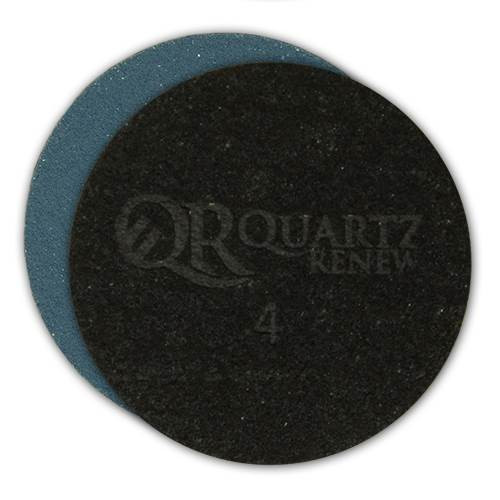 Quartz Renew Polishing Pad, 4 in, Step 4