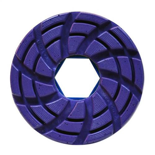 GlossFire-F (Toro F) Flat Edge Resin Polishing Wheel, 6 in, Buff Grit